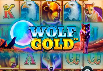 Wolf Gold: заставка автомата